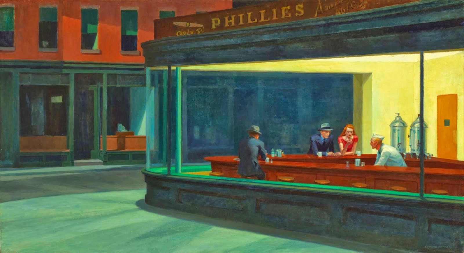 Letters for Edward Hopper, Nighthawks