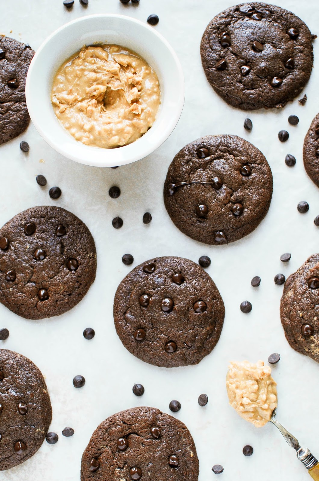 Peanut Butter Stuffed Chocolate Cookies Katiecakes