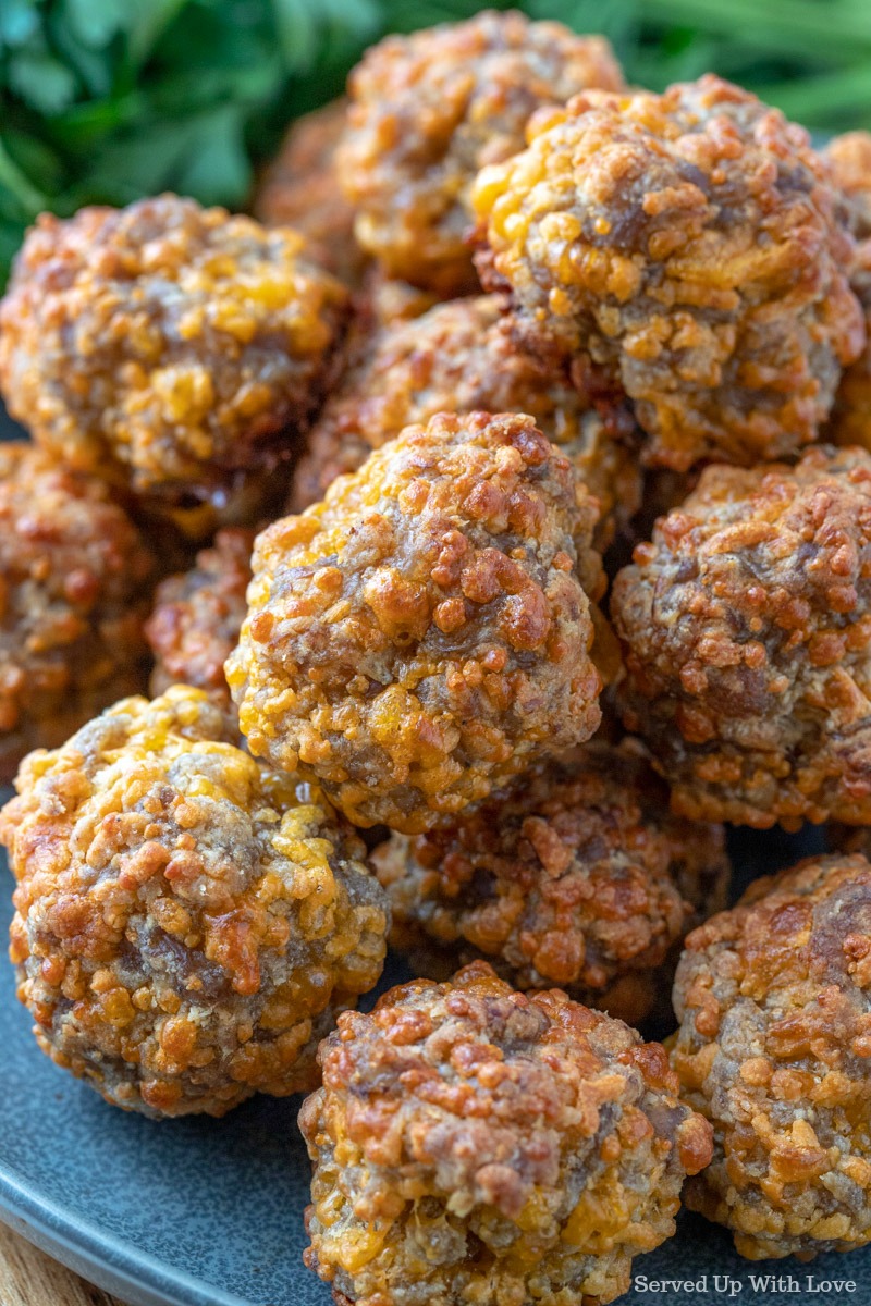 Served Up With Love: Sausage Balls