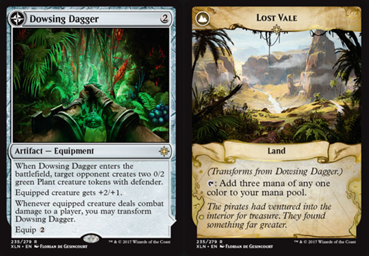 Magic the Gathering Adventures Ixalan Set Review Double Faced Cards (DFCs)