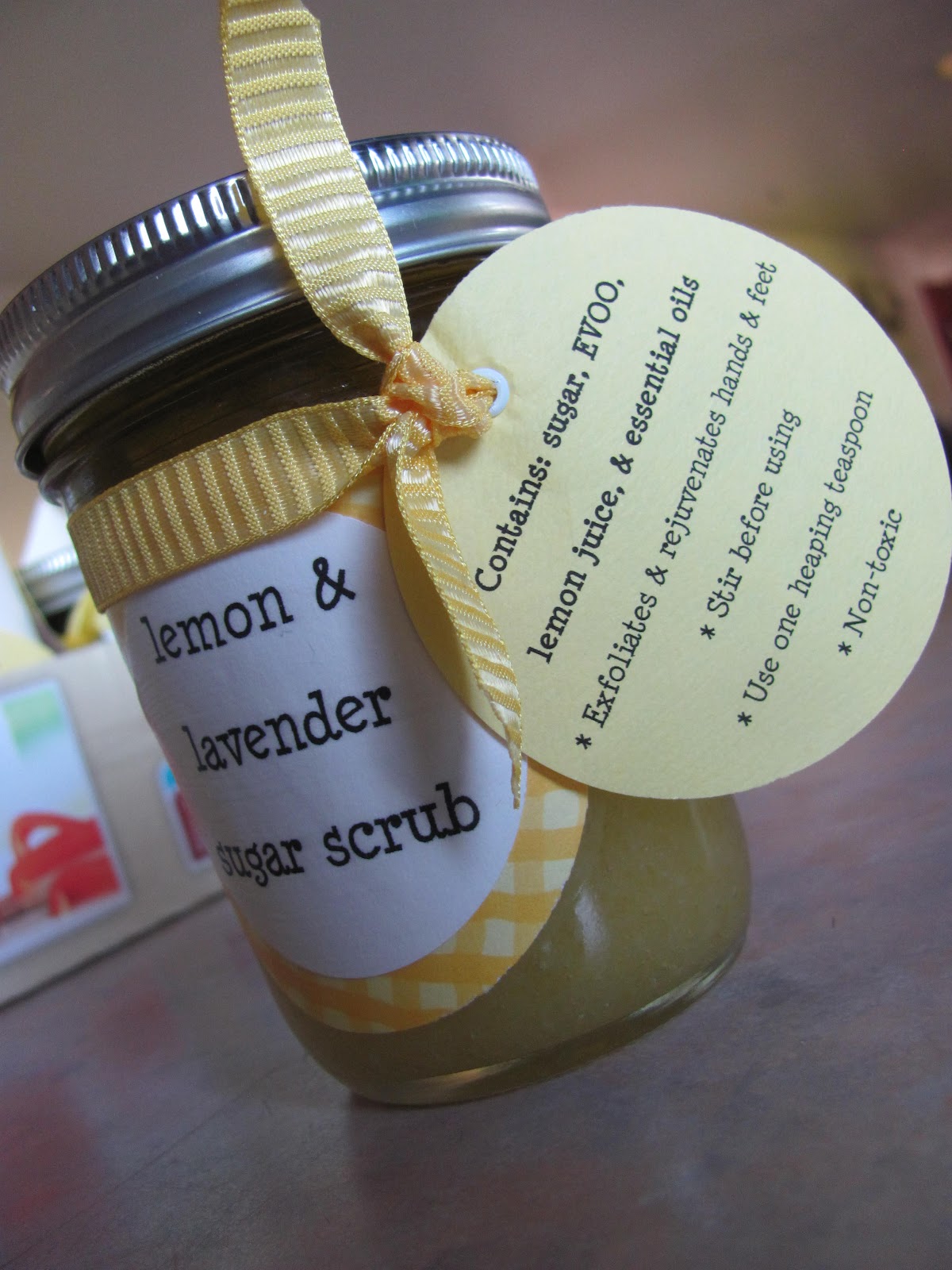 Hanging by a Silver Lining Jar Love 47 Homemade Sugar Scrub for