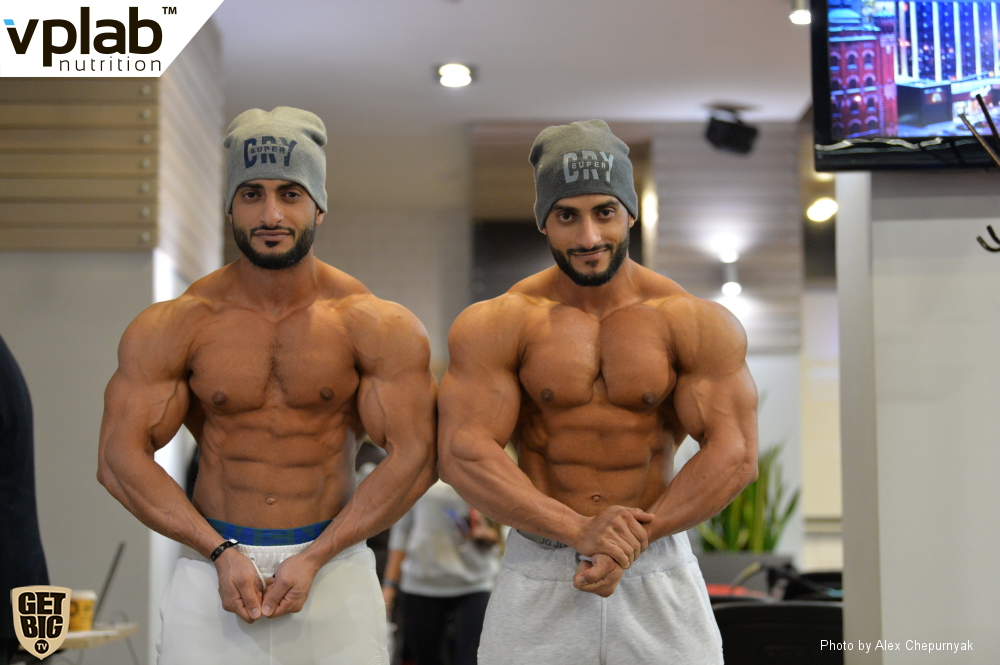 Worldwide Bodybuilders Fantastic muscle twins from the UAE Ahmad and