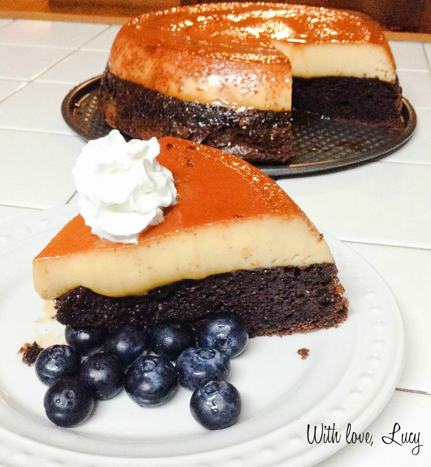With love, Lucy Chocoflan Recipe