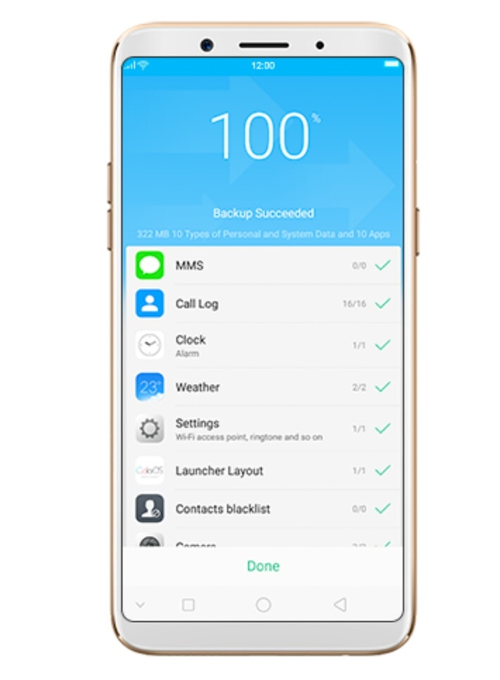 Backup Restore oppo
