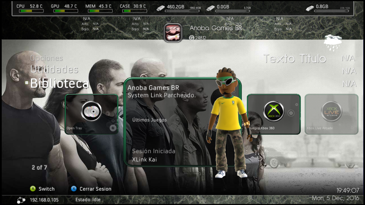START GAME JARI - Nova FreeStyle com Capas de Jogos em 3d Para quem tem um  Xbox 360 com RGH ou JTAG, o Freestyle Dash é a melhor alternativa em dash  modificado