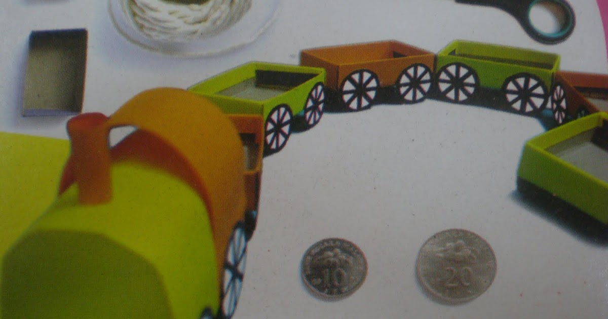 Cara Membuat Kereta Dengan Kotak