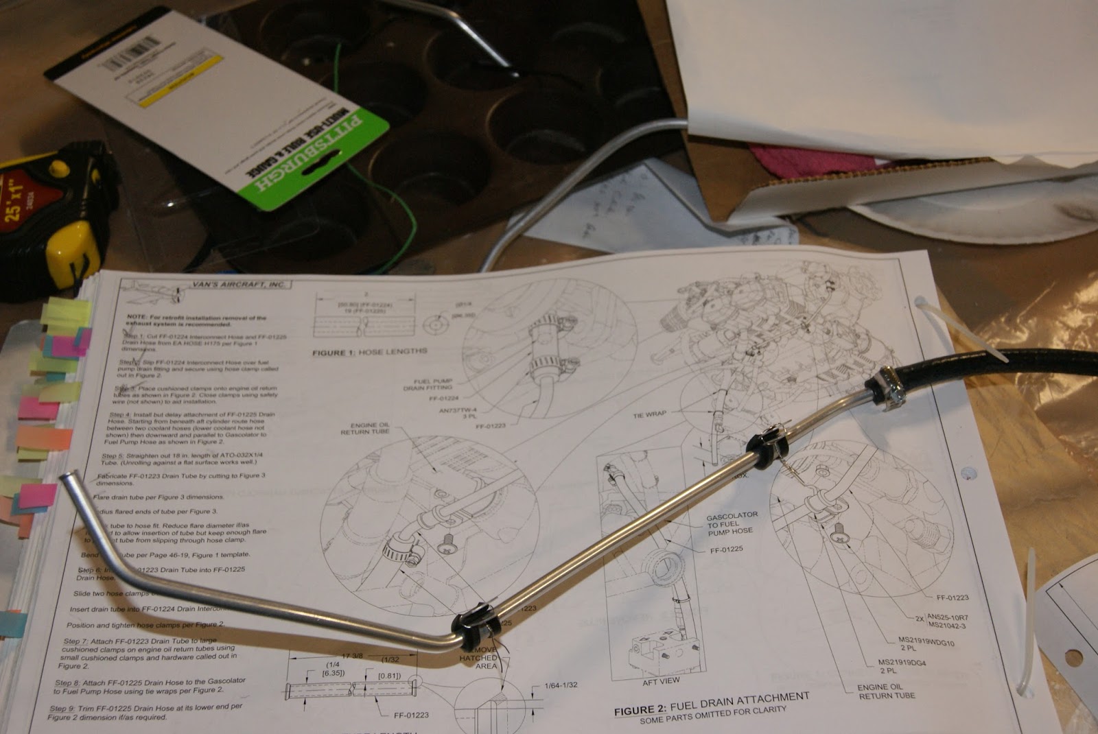 DOG Aviation John's RV12 Blog Fabricating & Installing Fuel Pump