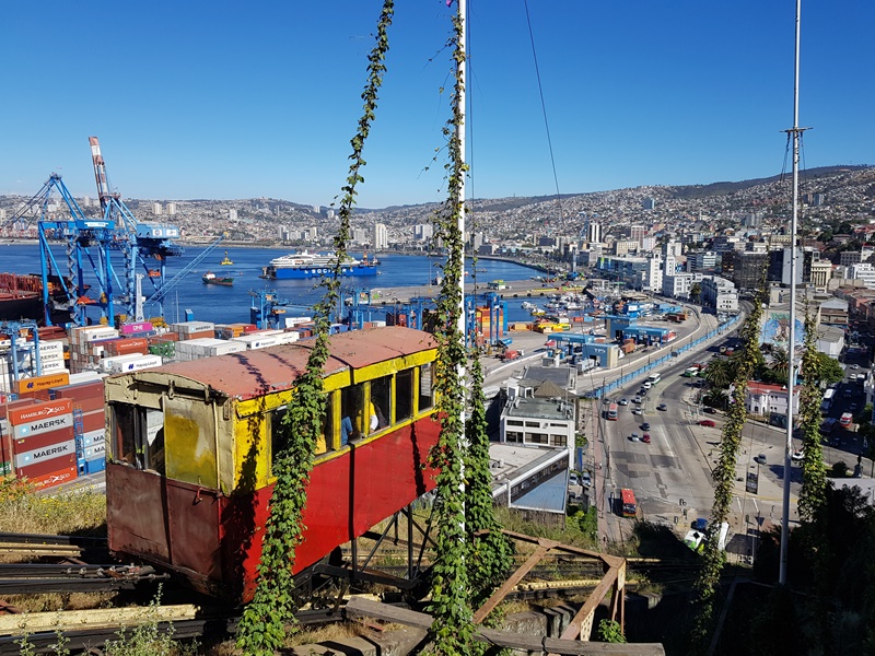 O que fazer em Valparaíso: Funicular; Mirantes; ruas coloridas;casa de Pablo Neruda...