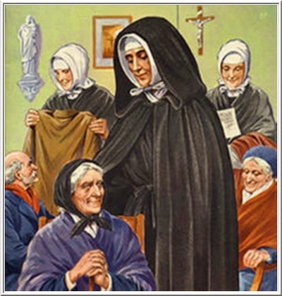 Saint August 30 : St. Jeanne Jugan, Founder of the Little Sisters of ...