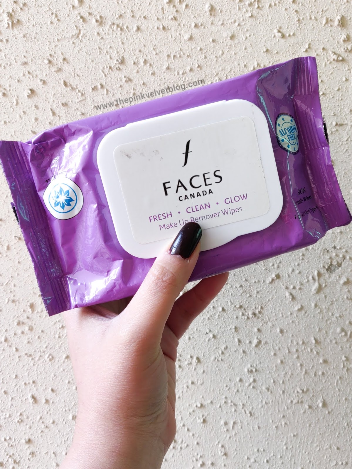 FACES Canada ParabenFree and AlcoholFree Makeup Remover Wipes