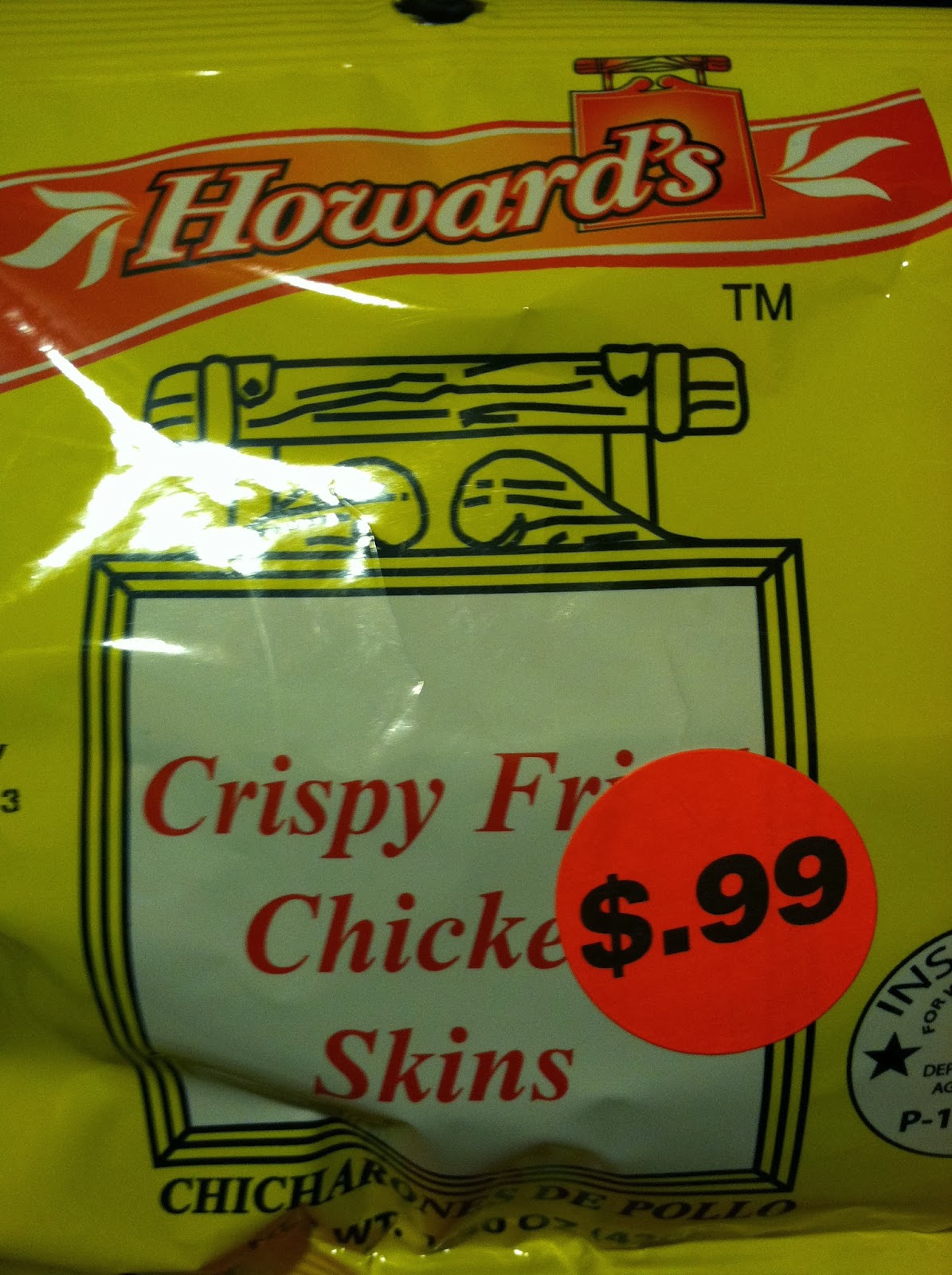 French Fry Diary French Fry Diary 542 Howard's Crispy Fried Chicken Skins