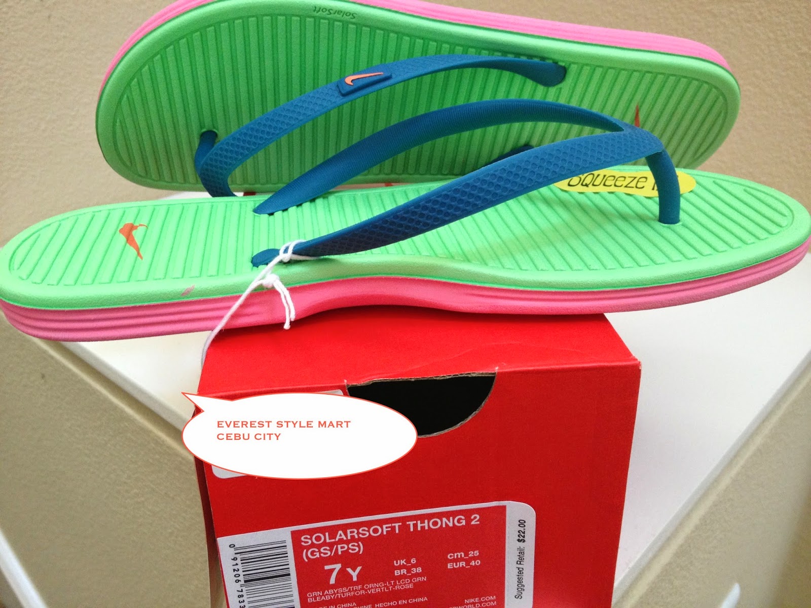 emparedado Separar anfitriona Nike Solarsoft Flip Flops for Ladies now available ~ Everest Style Mart  Shoe Store