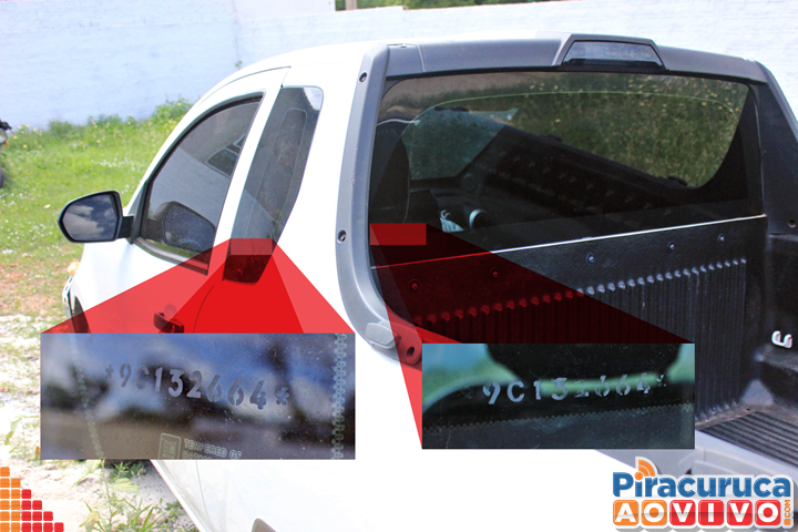 PRF constata que pickup abandonada em Piracuruca é clonada - Imagem 2