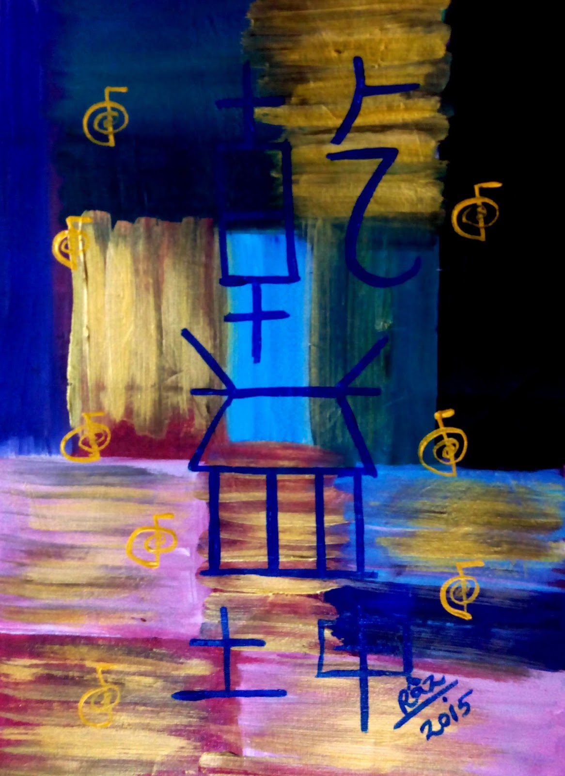 Razarts Under the Stairs Artist Studio Stairway Home Office Feng shui