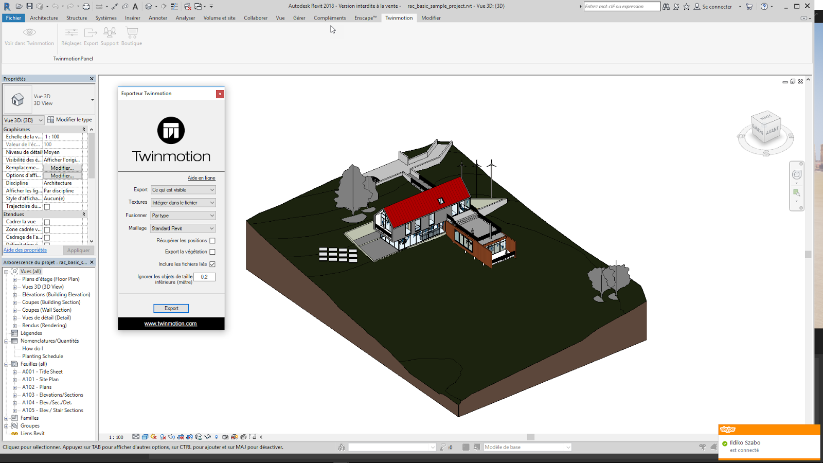 twinmotion plug in for revit