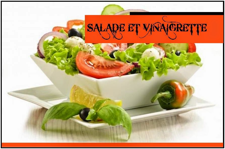 Salade et vinaigrette