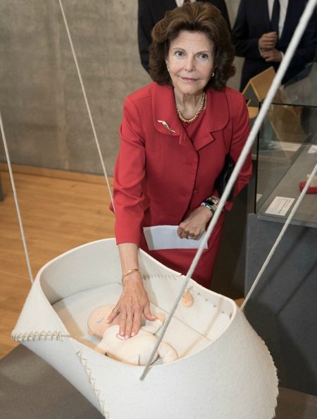 Queen Silvia visited Nordic Embassies in Berlin. Queen Silvia recived Theodor Wanner Prize for Sociedade Beneficente Alemã