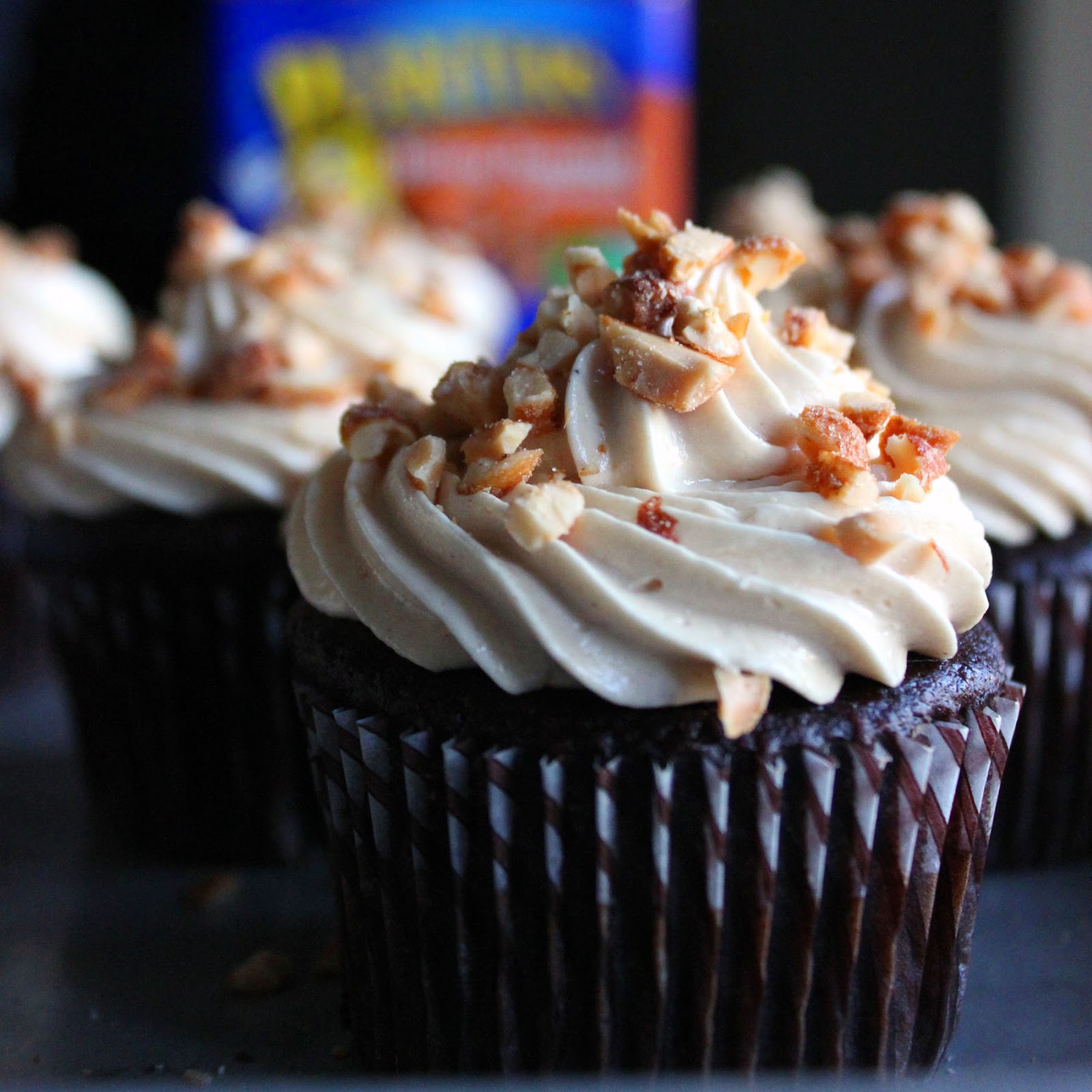 Chocolate Cupcake With Peanut Butter Filling
