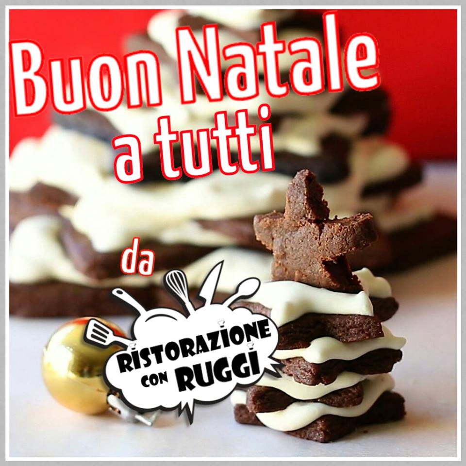 Cartolina natalizia buone feste Buon Natale da Ristorazione con Ruggi - Ristorazione con Ruggi