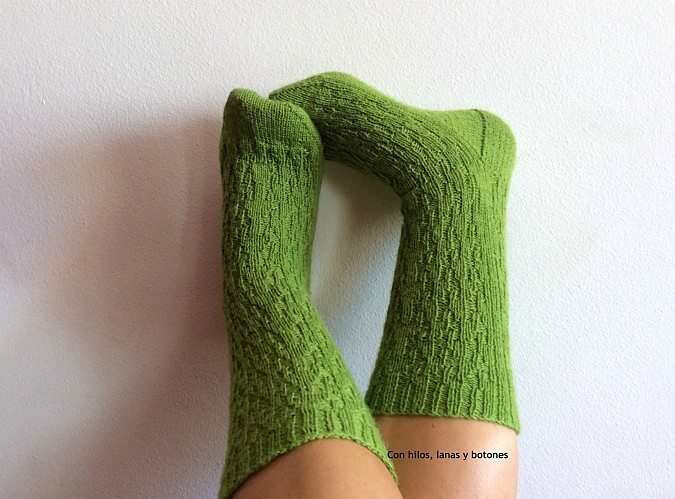 Con hilos, lanas y botones: Calcetines Corcair