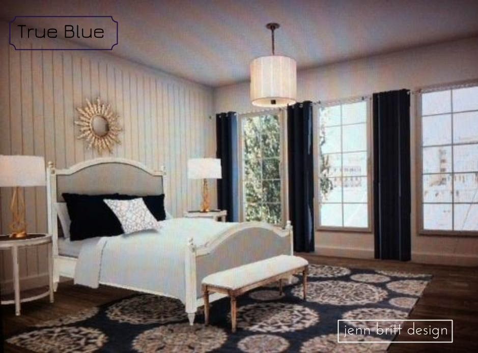 simply life design True Blue Guest Room