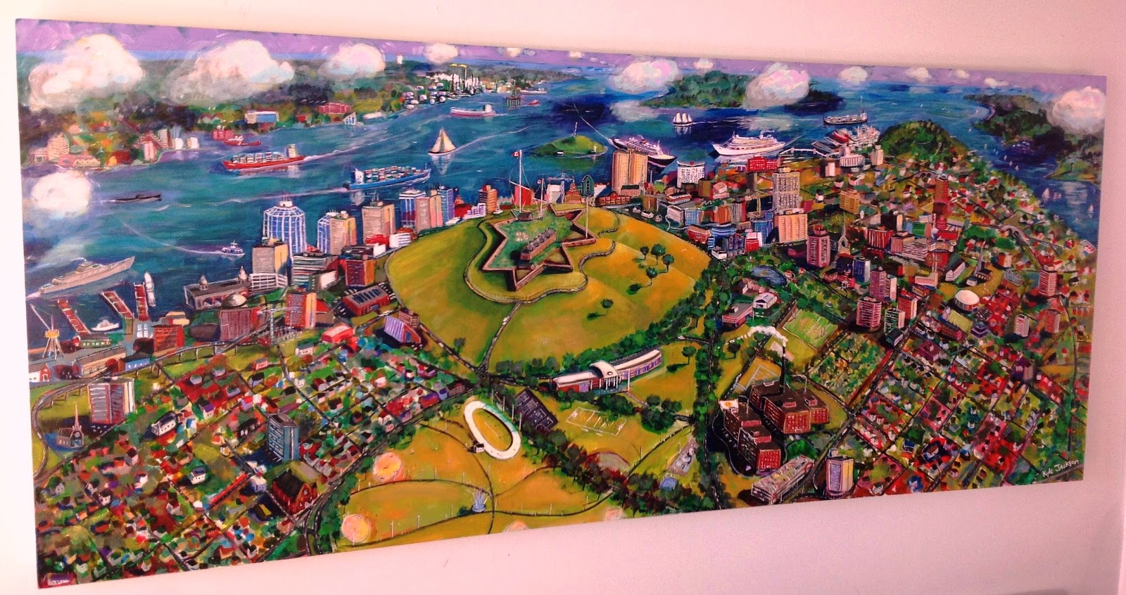 Jackson Painting Latest Halifax Panorama for sale