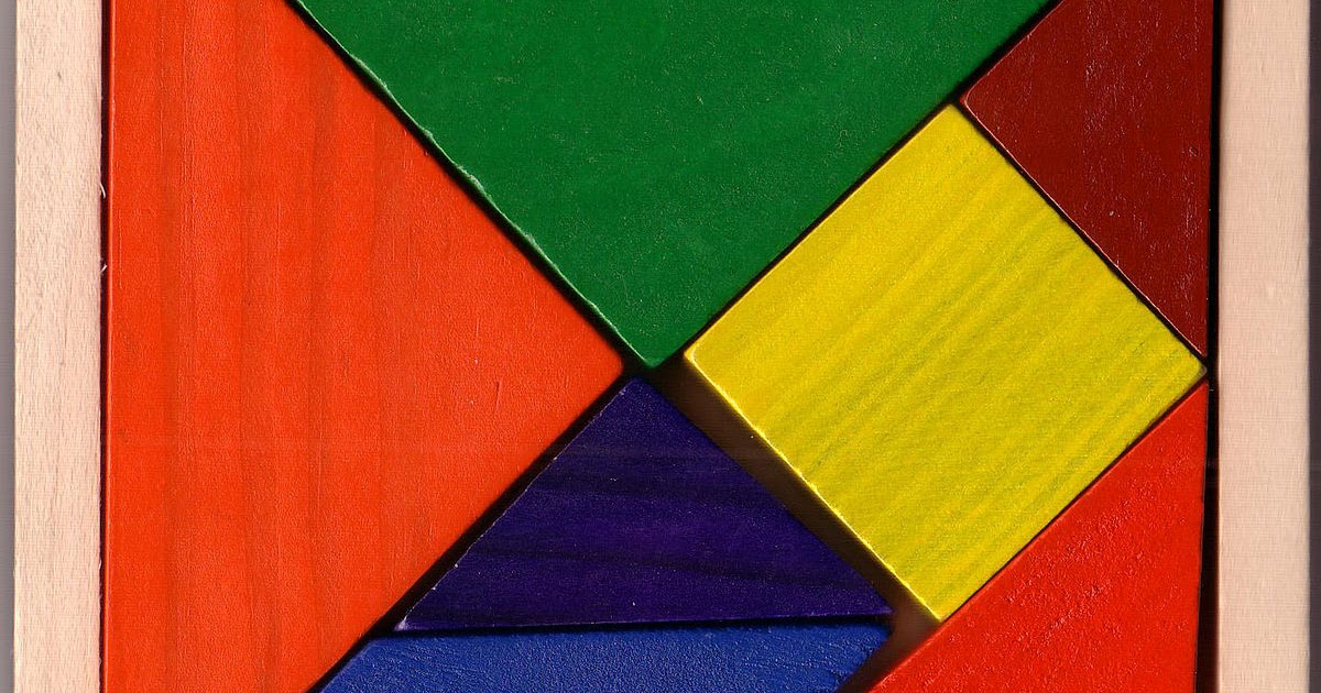 Tangram shapes image