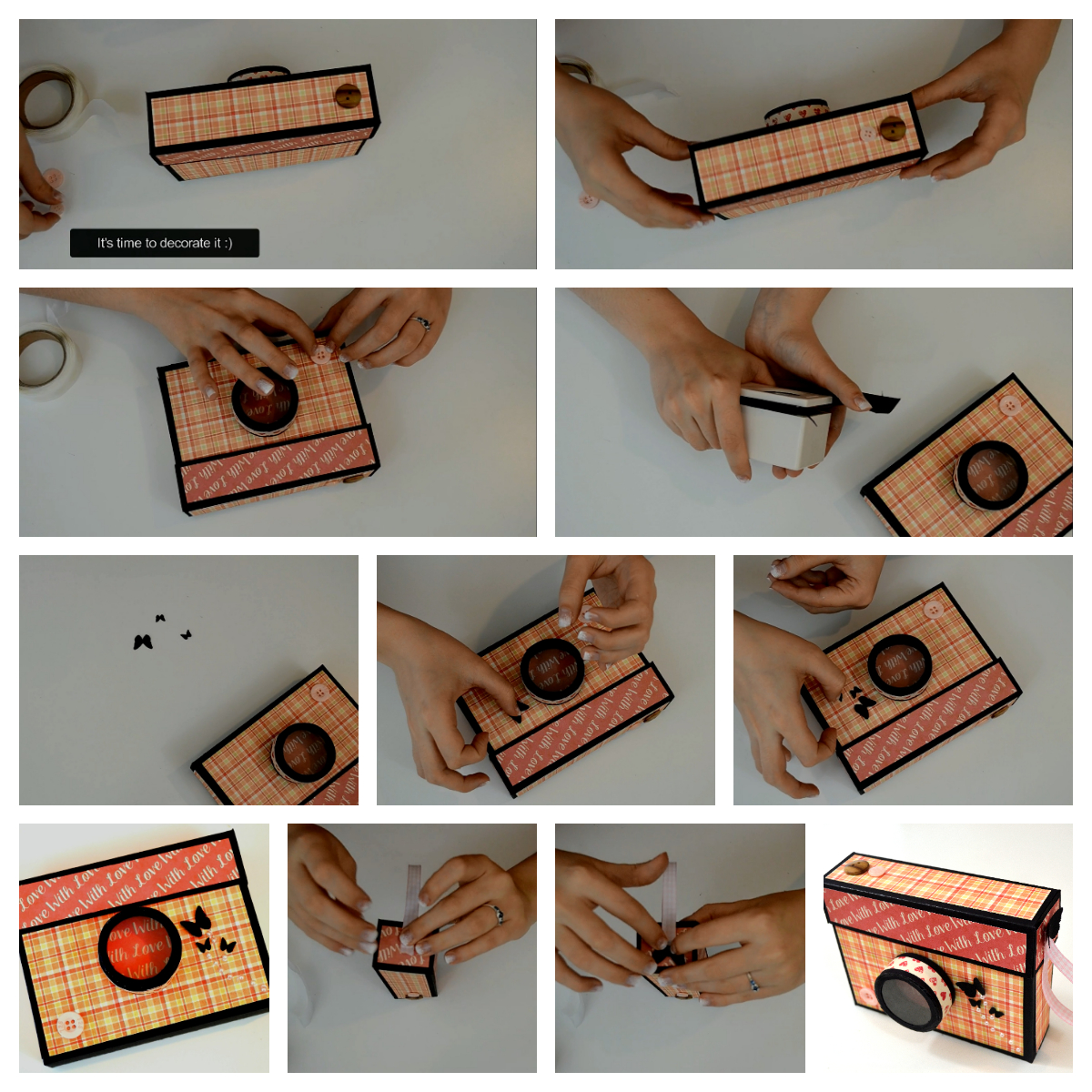 Giulia's Art DIY Paper Crafts DIY Crafts How to make Camera Box
