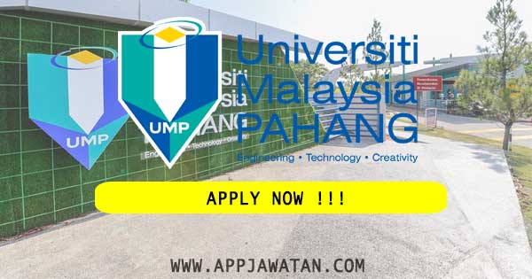 Jawatan Kosong Terkini di Universiti Malaysia Pahang (UMP)