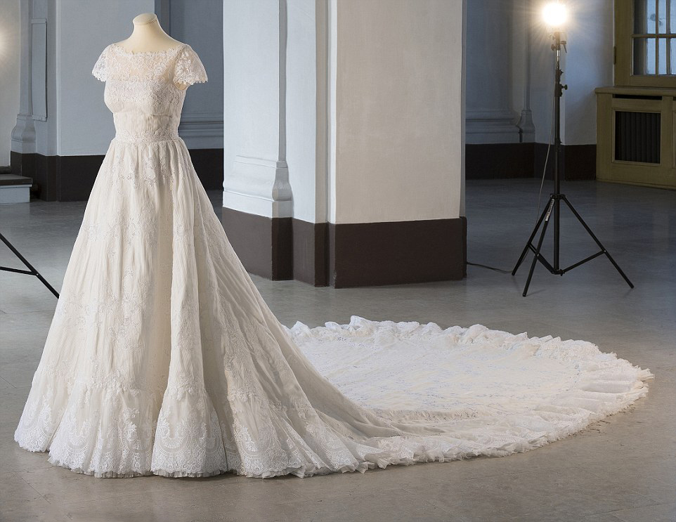 Royal Family Around the World Swedish Royal Wedding Dresses Exhibition