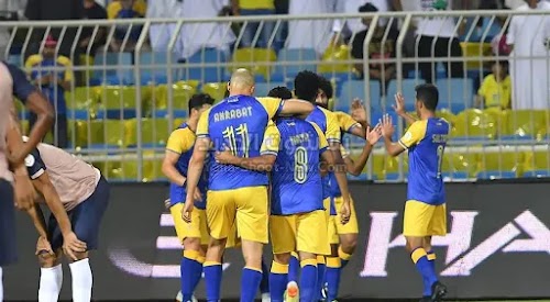 النصر يحقق فوز كاسح علي فريق البكيرية ويتاهل لدور ال 16 من بطولة كأس خادم الحرمين الشريفين