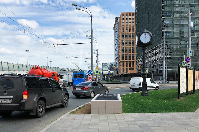Ленинградский проспект, строящийся комплекс «Царская площадь»