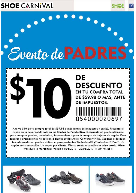 Cupones de hotsell descuento shoe carnival