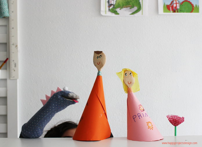 diy marionetas de sant jordi