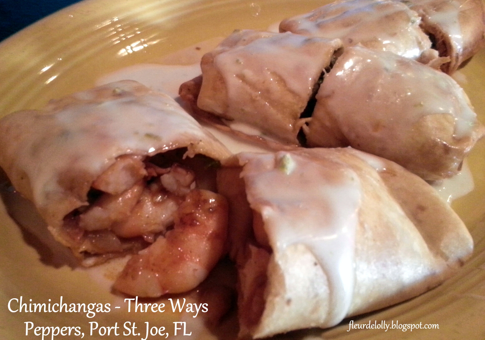 Fleur de Lolly Dining Out Gulf Coast Peppers, Port St. Joe, FL