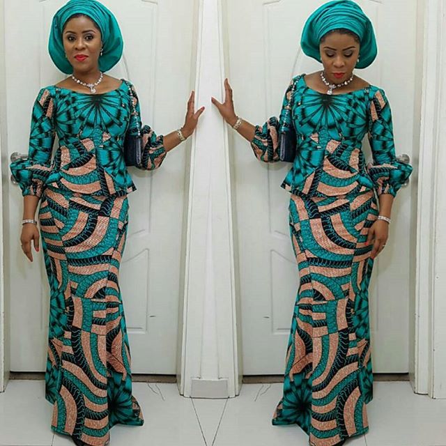 Long Skirt and Blouse Combinations : Ankara Fashion Styles for Ladies ...