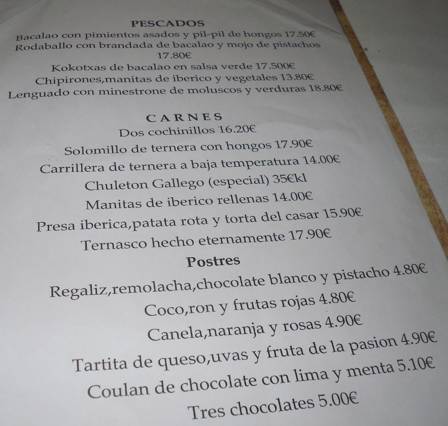 LA COCINA PLURAL RESTAURANTE UROLA ZARAGOZA