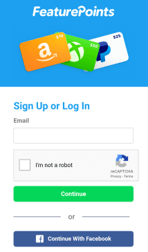 featurepoints app sign up