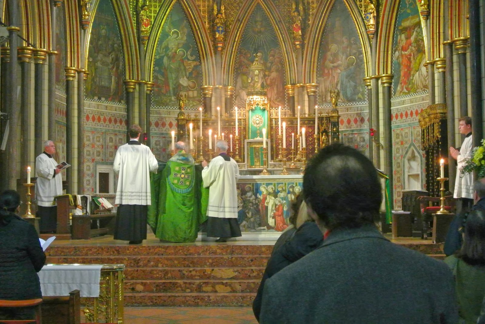 New Liturgical Movement Solemn Vespers at St James, Spanish Place, London
