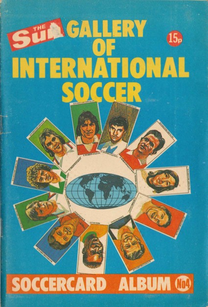 Collectable All Time Greats . 1 to 250 Single Cards Sun Soccercards 1979 