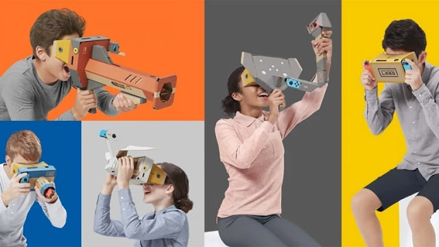 نينتندو تدخل غمار الواقع الإفتراضي من خلال جهاز Toy Con VR الموجه إلى منصة Switch 