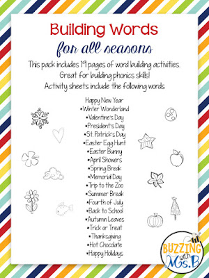 https://www.teacherspayteachers.com/Product/Building-Words-for-All-Seasons-243109