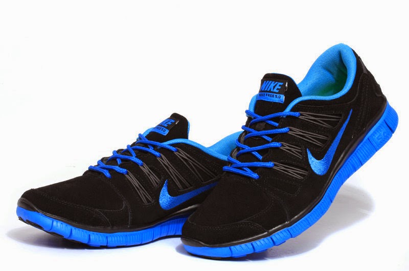 Nike Free Run 3 Women Running Shoes Light Blue Silver Size Us55