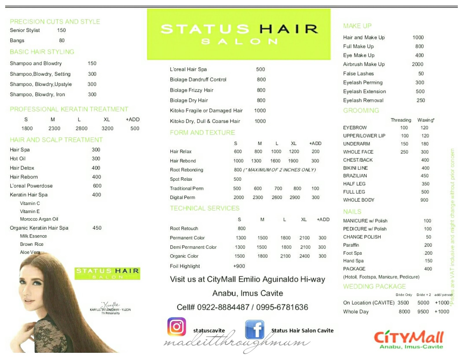 Made It Through Mum Love is in the Hair at Status Hair Salon Cavite