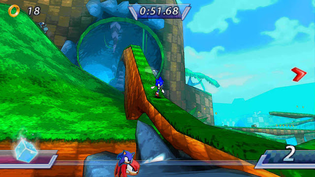 Sonic Rivals game adventure