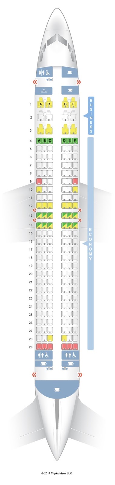 Awesome Qantas 737-800 Seat Map