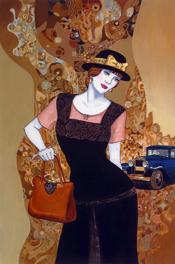 Helen Lam | Chinese-born Canadian Art Déco painter Helen Lam | Chinese-born Canadian Art Déco painter