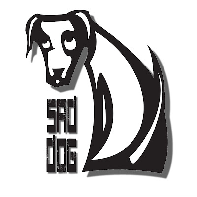 il nuovo logo Sad Dog Project: un cane stilizzato con la scritta Sad Dog