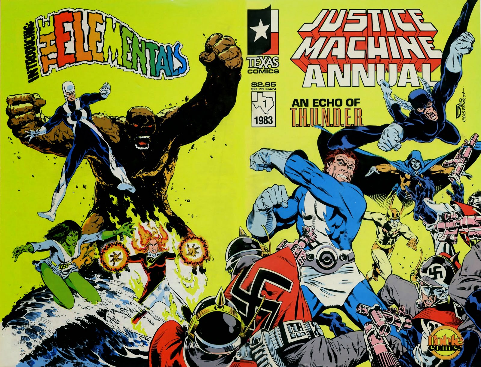 The Dork Review 1st Bill Willingham Elementals Art and More!