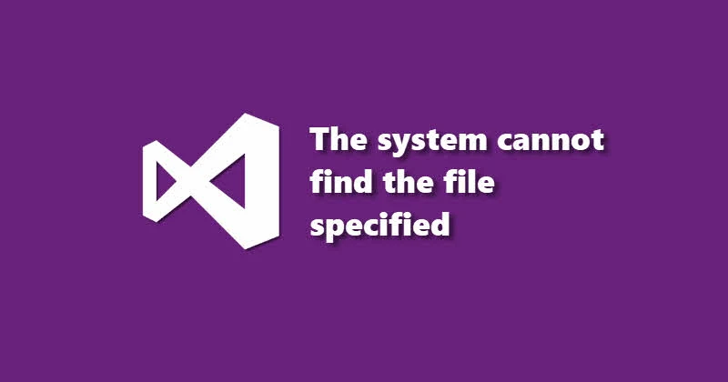 Visual Studio 2015 Error - WixAttachedContainer - The system cannot find the file specified